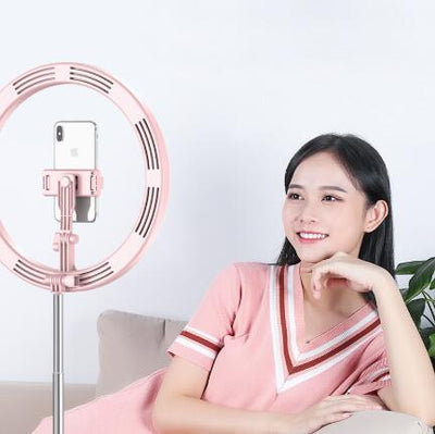 Aro de Luz LED Portátil para Selfies, Vlogs y Transmisiones en Vivo - Image 4