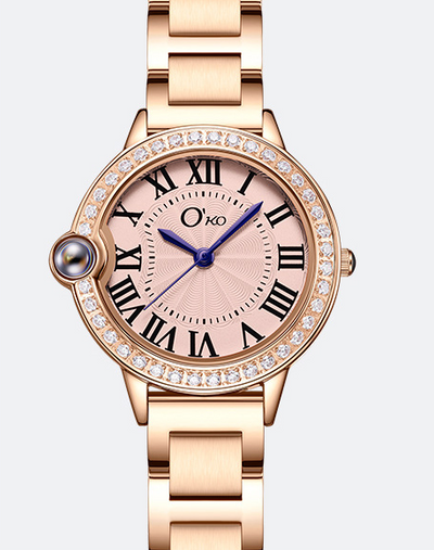 Reloj de Moda para Mujer con Banda de Acero y Micro-grabado de Diamantes - Image 15