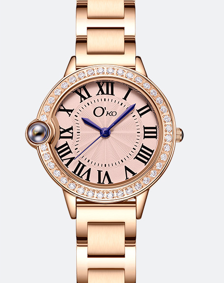 Reloj de Moda para Mujer con Banda de Acero y Micro-grabado de Diamantes - Image 15