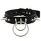 Collar de Cuero con Remaches Puntiagudos