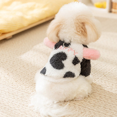 Abrigo Térmico para Perros Diseño Vaca Mullida con Patas - Image 4