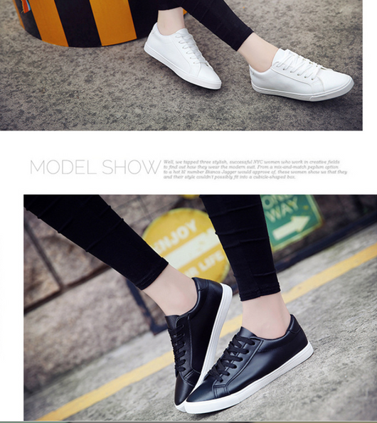 Zapatillas Blancas de Lona para Mujer - Cómodas y Versátiles para Primavera y Otoño - Image 4