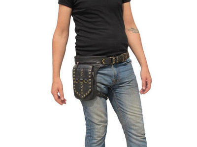 Bolso Bandolera Punk Medieval Retro Europeo - Image 4