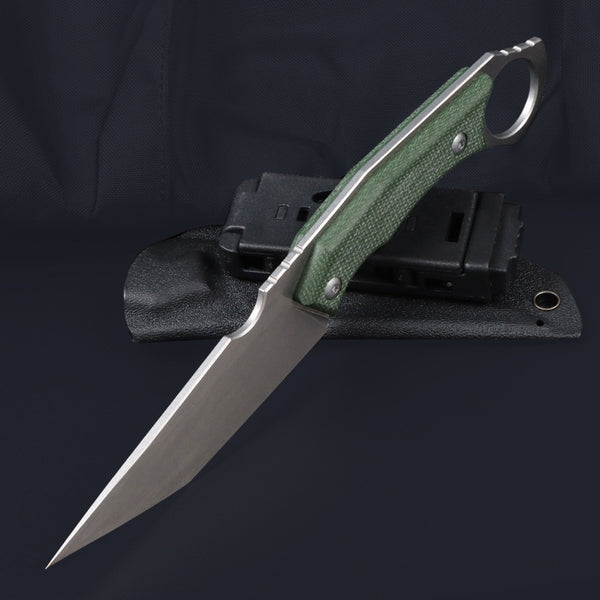 Cuchillo Táctico de Supervivencia Exterior con Hoja Recta