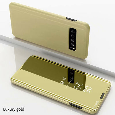 Funda Espejo Abatible en Cuero Lujo para Teléfono - Image 9