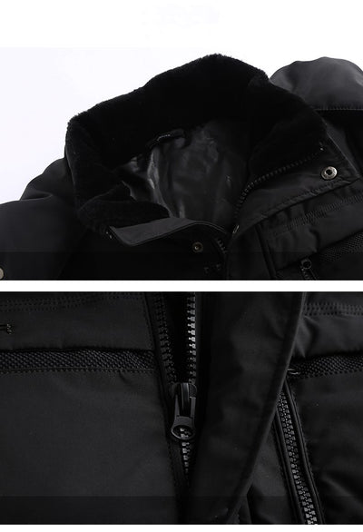 Abrigo Acolchado Térmico para Hombre Adulto Mayor - Image 7