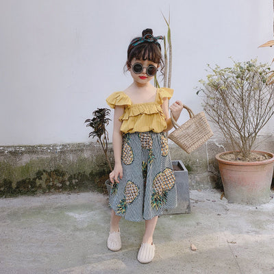 Conjunto Infantil Lunares con Moño: Blusa + Shorts - Image 8