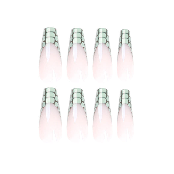 Pegatinas de Uñas Efecto Francés con Textura 3D