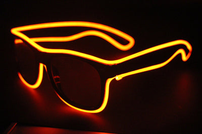 Gafas LED EL Wire 7 Colores Intermitentes - Accesorios Luminosos para Fiestas - Image 16
