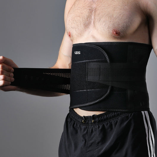 Cinturón de Soporte Lumbar Ajustable para Deportes y Levantamiento de Pesas - Image 3