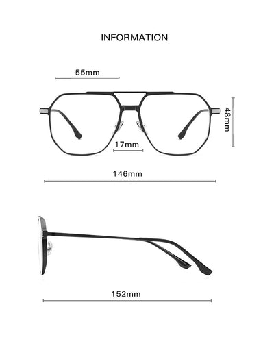 Gafas de Sol Polarizadas Marco Grande Aluminio-Magnesio - Image 8