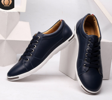 Zapatos Casuales de Cuero para Hombre Talla Grande - Cómodos y Transpirables - Image 3