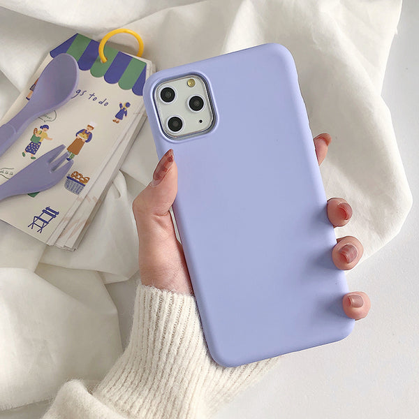Funda de Silicona Líquida Antiimpacto - Colores Sólidos - Image 7