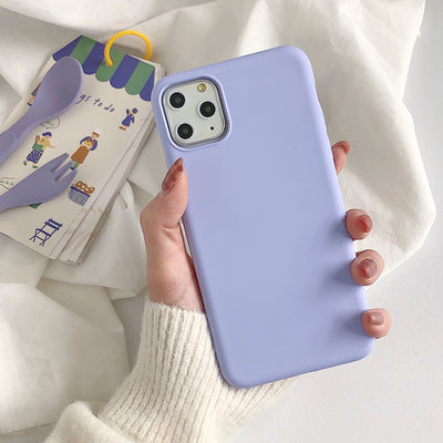 Funda de Silicona Líquida Antiimpacto - Colores Sólidos - Image 7