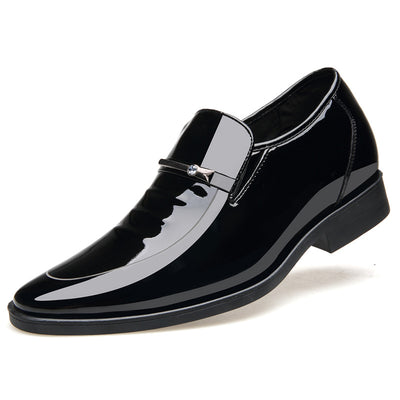 Zapatos de Vestir de Piel con Alza Oculta para Hombre - Image 5