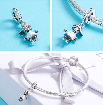Pulsera de Plata S925 con Cuentas Sueltas para Niño - Image 5