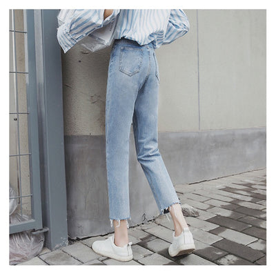 Jeans Rectos Otoño Mujer - Estilo Moderno y Versátil - Image 11