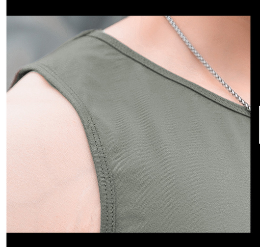 Chaleco Deportivo de Verano para Hombre en Algodón Puro - Image 9
