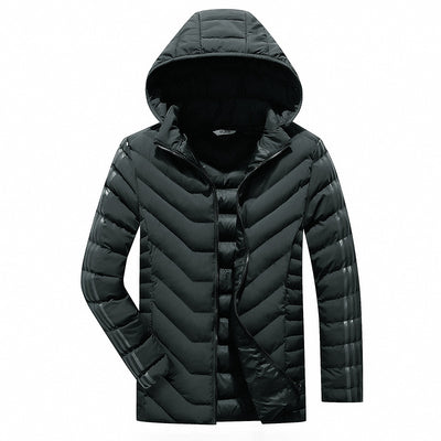 Chaqueta Acolchada con Capucha - Abrigo Casual Cálido para Invierno - Image 8