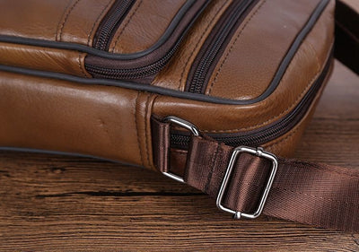 Bolsa de Cuero para Hombre Crossbody Casual y Elegante - Image 28