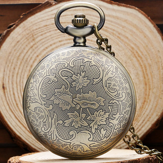 Reloj de Bolsillo Flor de Diamante - Image 3