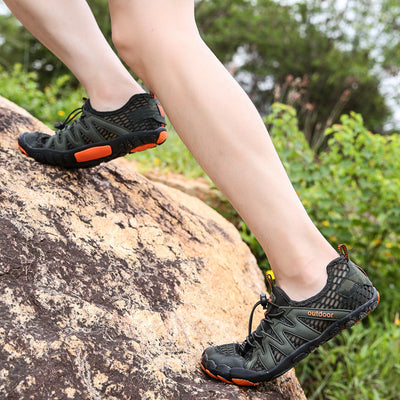 Zapatos Acuáticos de Malla para Hombre - Ideales para Senderismo en Agua