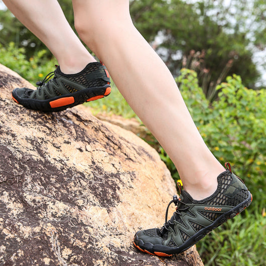Zapatos Acuáticos de Malla para Hombre - Ideales para Senderismo en Agua