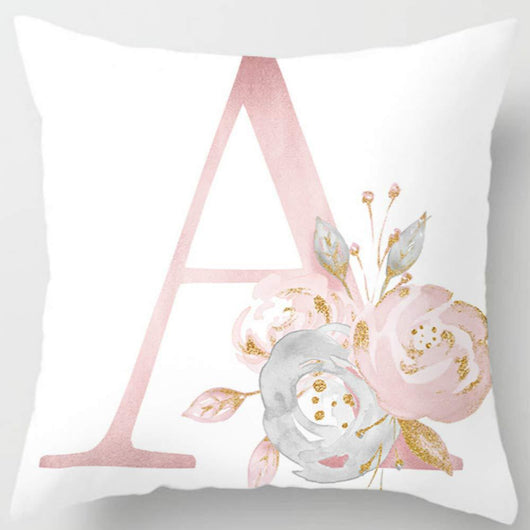 Funda de Almohada con Alfabeto de 26 Letras - Image 15