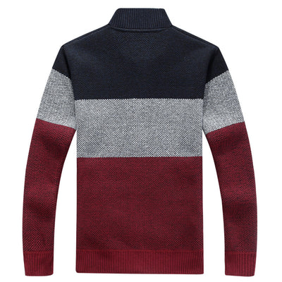 Suéter Saco Hombre Cuello V Oversize Cálido - Image 2