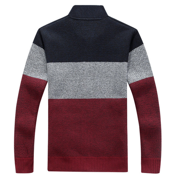 Suéter Saco Hombre Cuello V Oversize Cálido