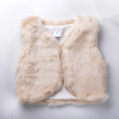 Chaleco de Piel Sintética para Niñas - Abrigo Cálido y Elegante - Image 5