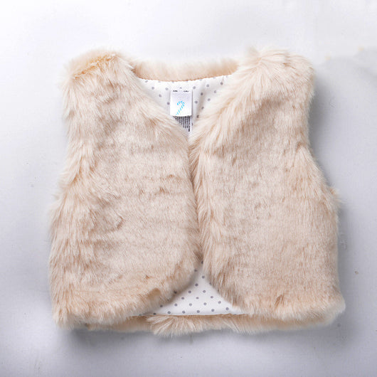 Chaleco de Piel Sintética para Niñas - Abrigo Cálido y Elegante - Image 5