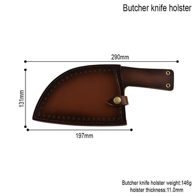 Estuche Portátil de Cuero para Cuchillos Hecho a Mano - Image 2