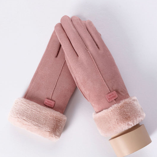 Guantes Térmicos de Cachemira para Mujer con Oso Adorable y Pantalla Táctil - Image 17
