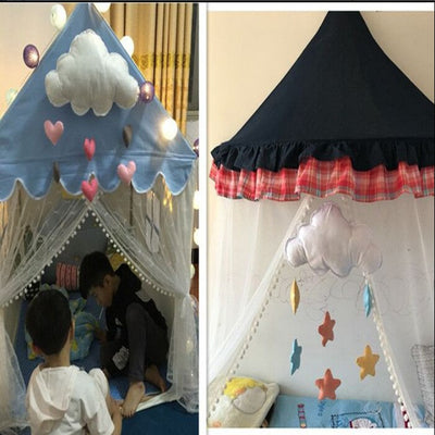 Decoración Colgante Nórdica de Estrellas y Nubes para Cuarto de Bebé - Image 2