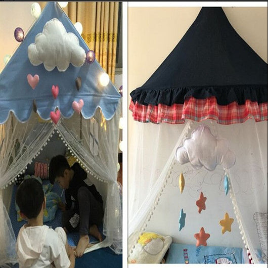 Decoración Colgante Nórdica de Estrellas y Nubes para Cuarto de Bebé - Image 2