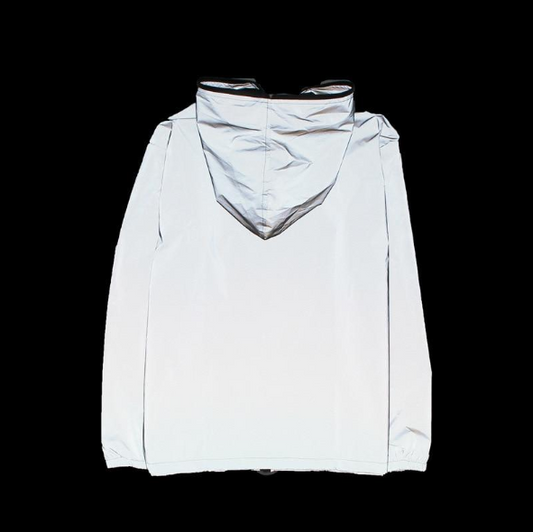 Chaqueta Cortavientos Reflectiva Impermeable para Hombre - Estilo Urbano - Image 2
