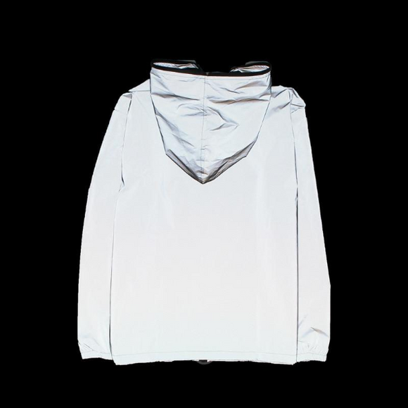 Chaqueta Cortavientos Reflectiva Impermeable para Hombre - Estilo Urbano
