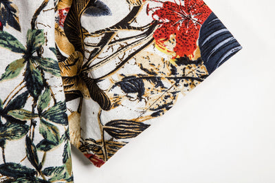 Camisa Slim Hombre con Contraste de Color e Impresión Gráfica - Image 4