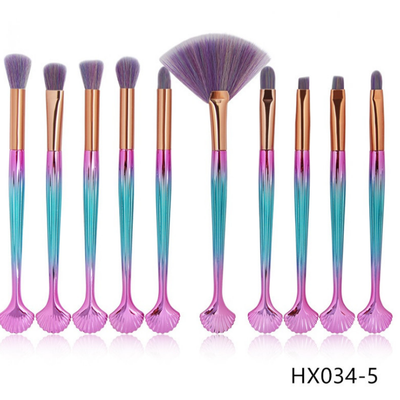 Set de Brochas de Maquillaje Shell - Cerdas Púrpura - Image 7