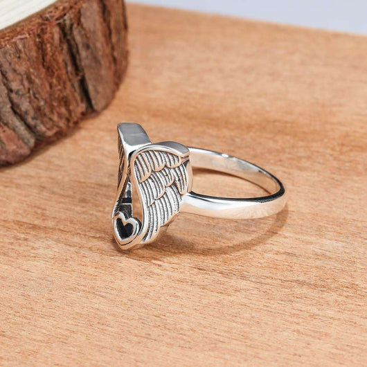 Anillo Alas de Ángel Vintage - Image 4