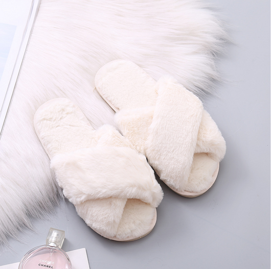 Pantuflas Invierno Mujer con Pelaje Sintético - Cómodas y Cálidas Tallas Grandes - Image 7
