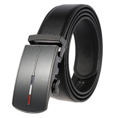Cinturón de Cuero para Hombre con Hebilla Automática Ajustable - Image 9