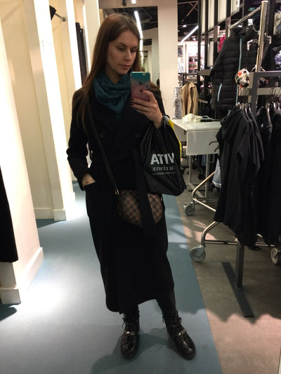 Abrigo Maxi de Cachemira Oversized - Image 4