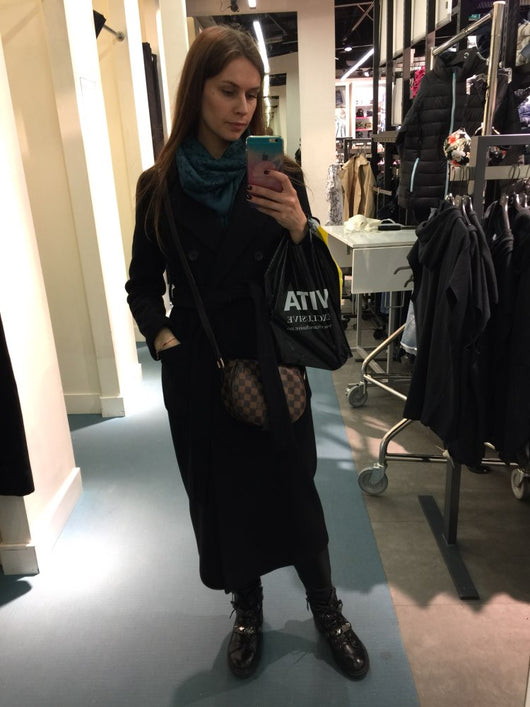 Abrigo Maxi de Cachemira Oversized - Image 4