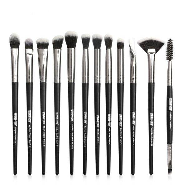 Set de 12 Brochas de Maquillaje Profesional MAANGE - Image 6