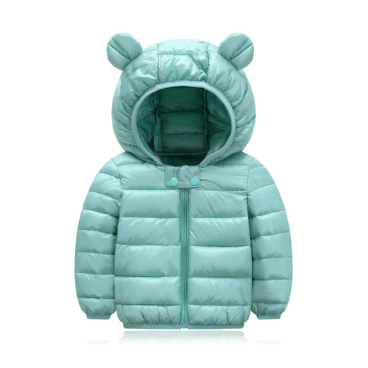 Chaqueta Acolchada Infantil con Plumón Ligero y Orejas - Image 10