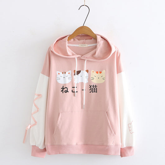 Suéter con Estampado de Gatos para Mujer - Image 9