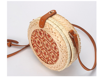 Bolsa Tejida a Mano en Bambú Vietnamita - Image 3