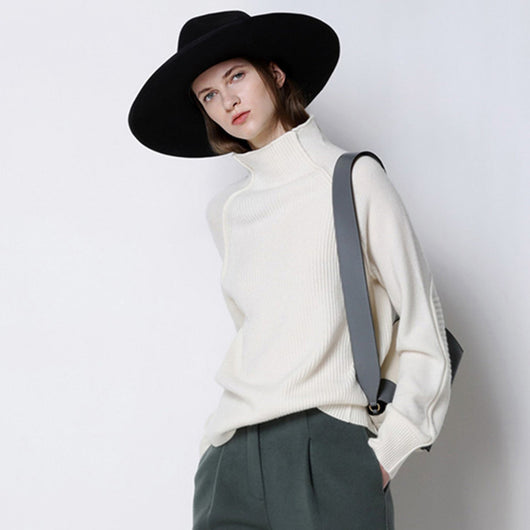 Suéter de Cuello Alto en Cashmere para Mujer - Image 6